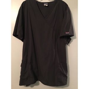 Cherokee Pewter/Gray Scrub Top Size 3xl